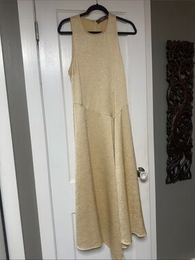 Primark Gold Sleeveless Maxi Dress